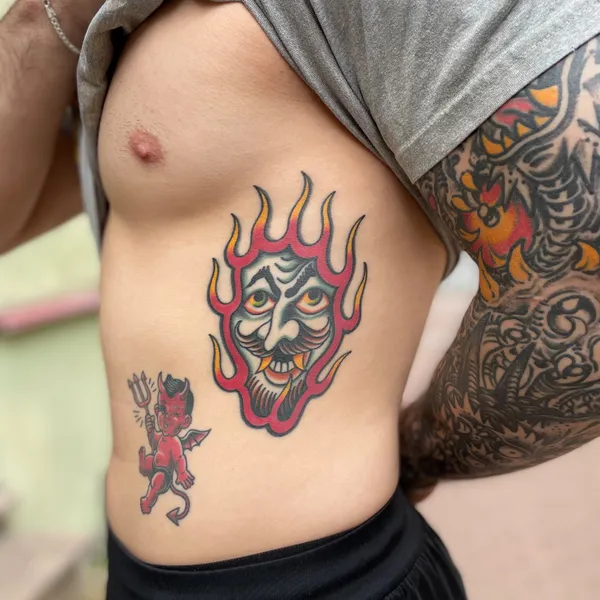 Justinas Ačas tattoo 1